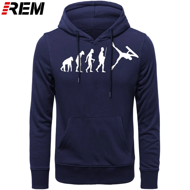 Мужская футболка с длинным рукавом забавным рисунком капюшоном|Мужские