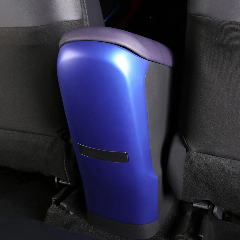 

ABS синий межкомнатных дверей подлокотник коробка задняя воздуха AC вентиляционное отверстие крышка отделка Подходит для Toyota C-HR ЧР 2016 2017 2018 ...