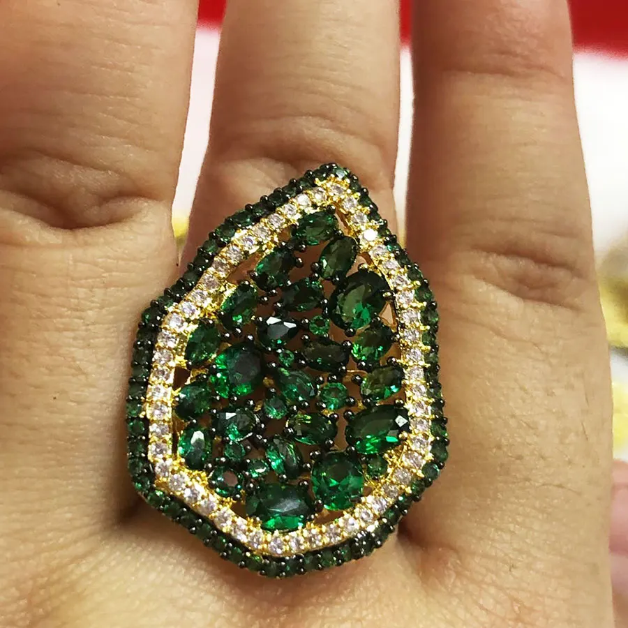 Роскошное эффектное составное кольцо GODKI в стиле Монако для женщин помолвки