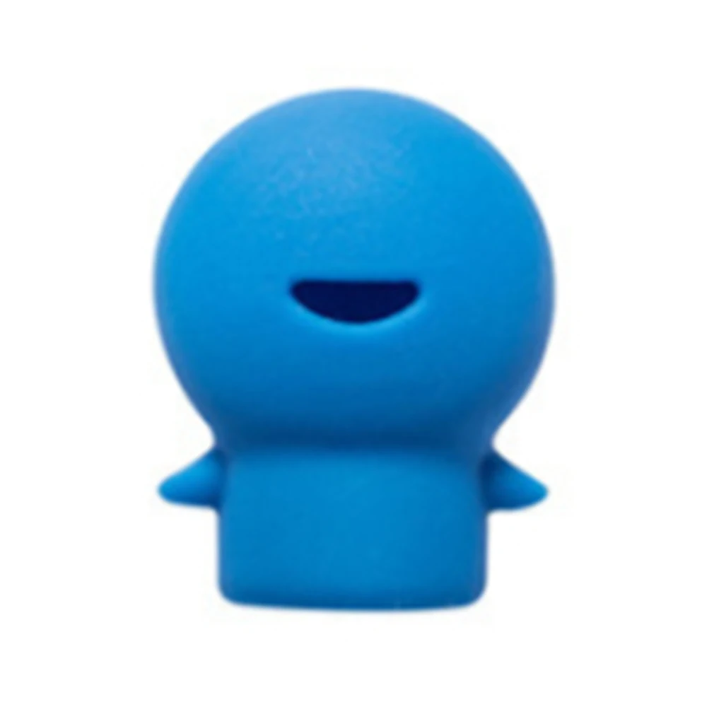 Силиконовая портативная мультяшная зубная щетка для путешествий защитная