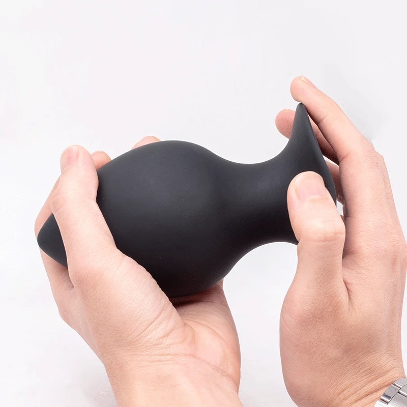 3Size Squeezable Huge Butt Plug With Sucker Silicone Soft Large Anal Speculum Anus Heavy G-spot Prostate Massager Sexy Shop | Красота и