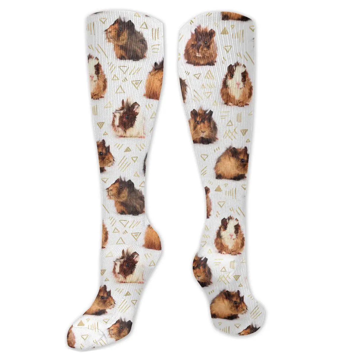 

Little Guinea Pigs Compression Socks For Women Men Plus Size Wide Calf For Nurses Running Athletic