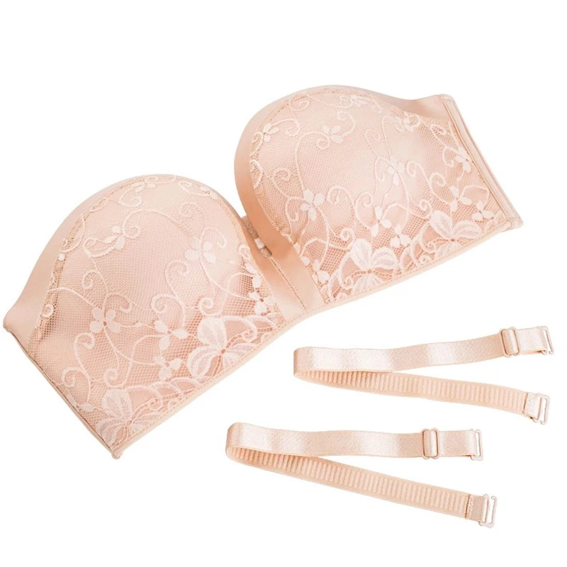 

Push Up Bra Tops Bras For Women Underwear Girl Strapless Bralette Invisible Bra Intimates Backless Solid Sexy Lingerie Brassiere