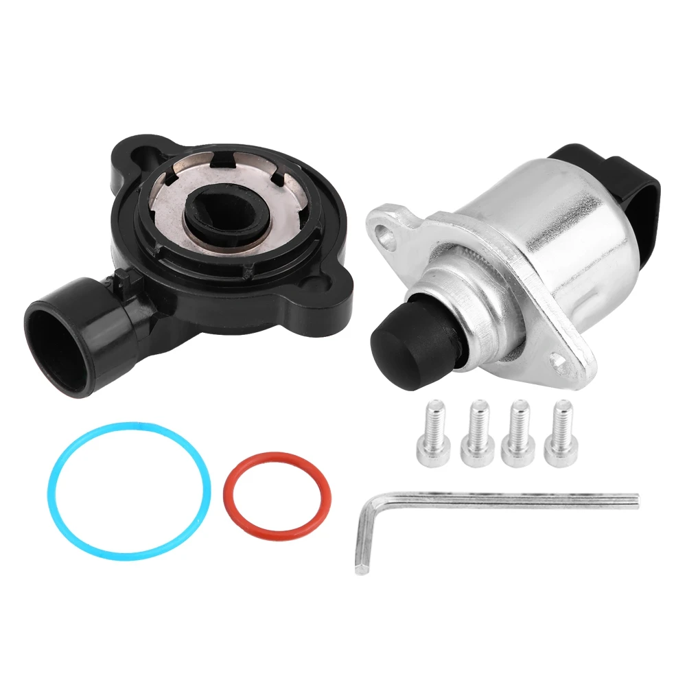 Для LS1 LS6 черный пластик дроссельной заслонки положение холостого хода воздуха