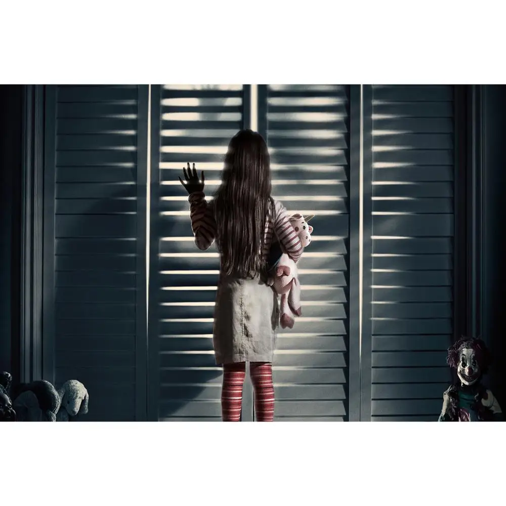 5D DIY Алмазная картина ужасная девочка кукла овечья дверь полная вышивка