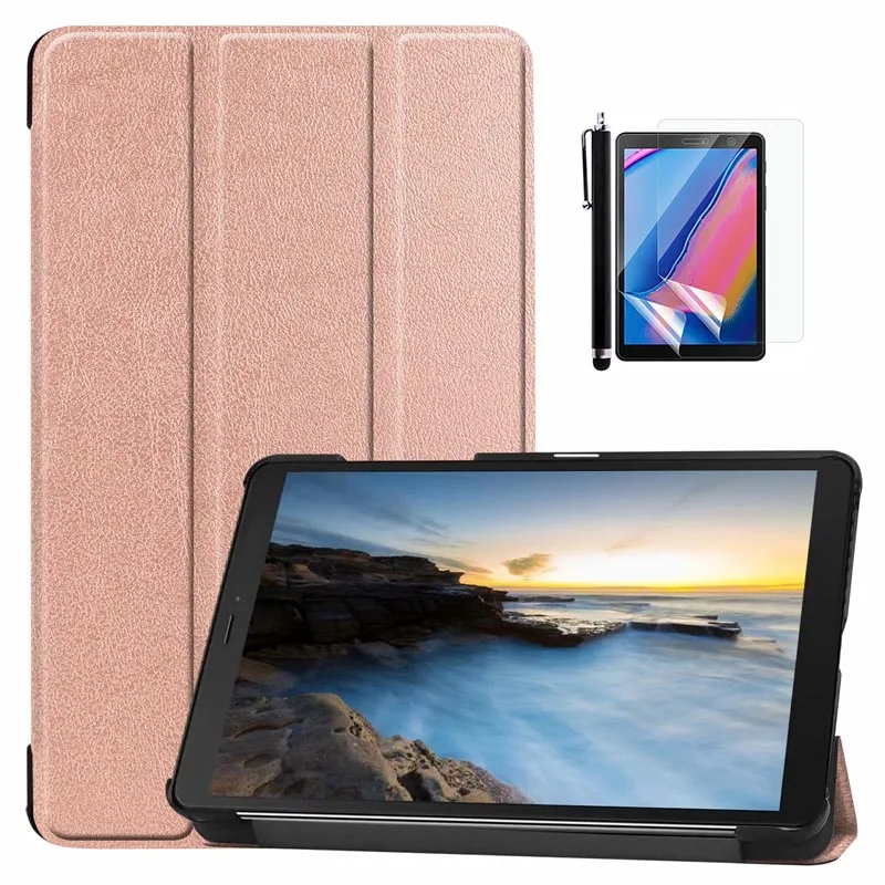 Для Samsung Galaxy Tab A 8,0 чехол ультра тонкий умный чехол для Galaxy Tab A 8,0 дюймов SM-T290 T295 планшет