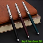 Горячая Распродажа, бренд Hero 007, школьный Студент, авторучка для письма, Мужская авторучка для подписи, купить 2 авторучки, отправить подарок