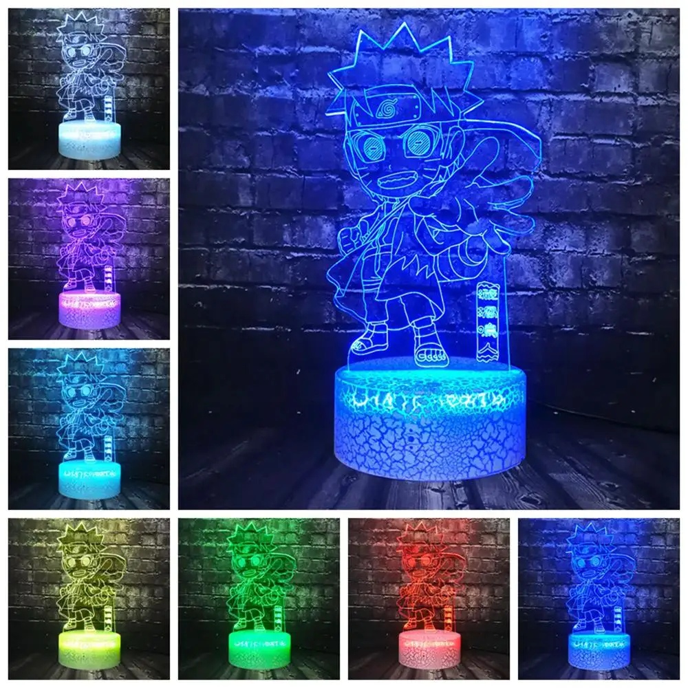 RGB Luster Lover Boyfriend японский аниме мультипликационный 3D светодиодный ночной