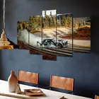 5 панелей Ken Block Hoonicorn Mustang hoonffer, 5 шт., холст, домашний декор, Настенный декор, фотоплакаты, постеры