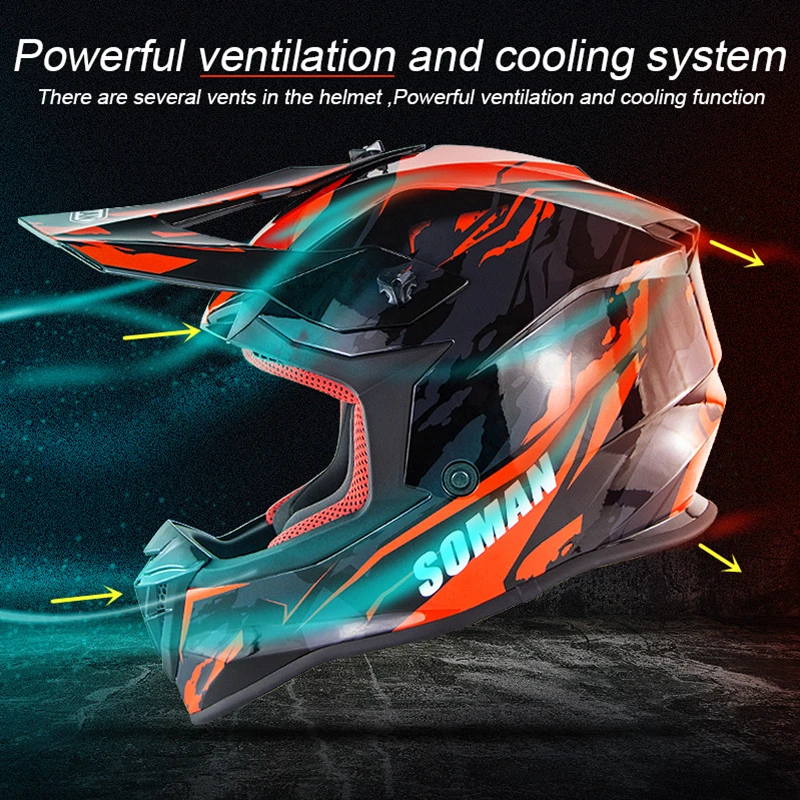 Зоман 633 спуске по бездорожью гоночный шлемы для квадроциклов Мотокросс Capacete ECE