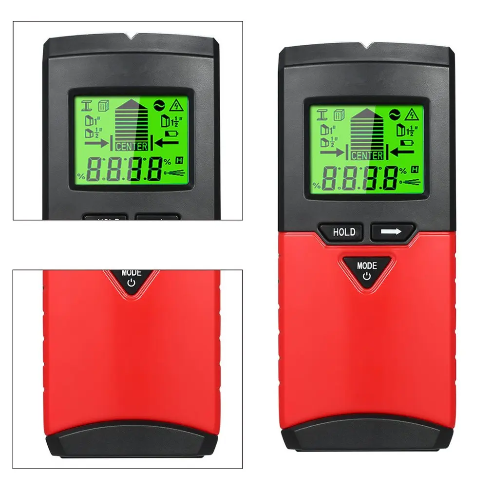 

2 In 1 Bolt Detector Digital Metal Detector Multifunctional Metal Wood Wire Detector Without Battery