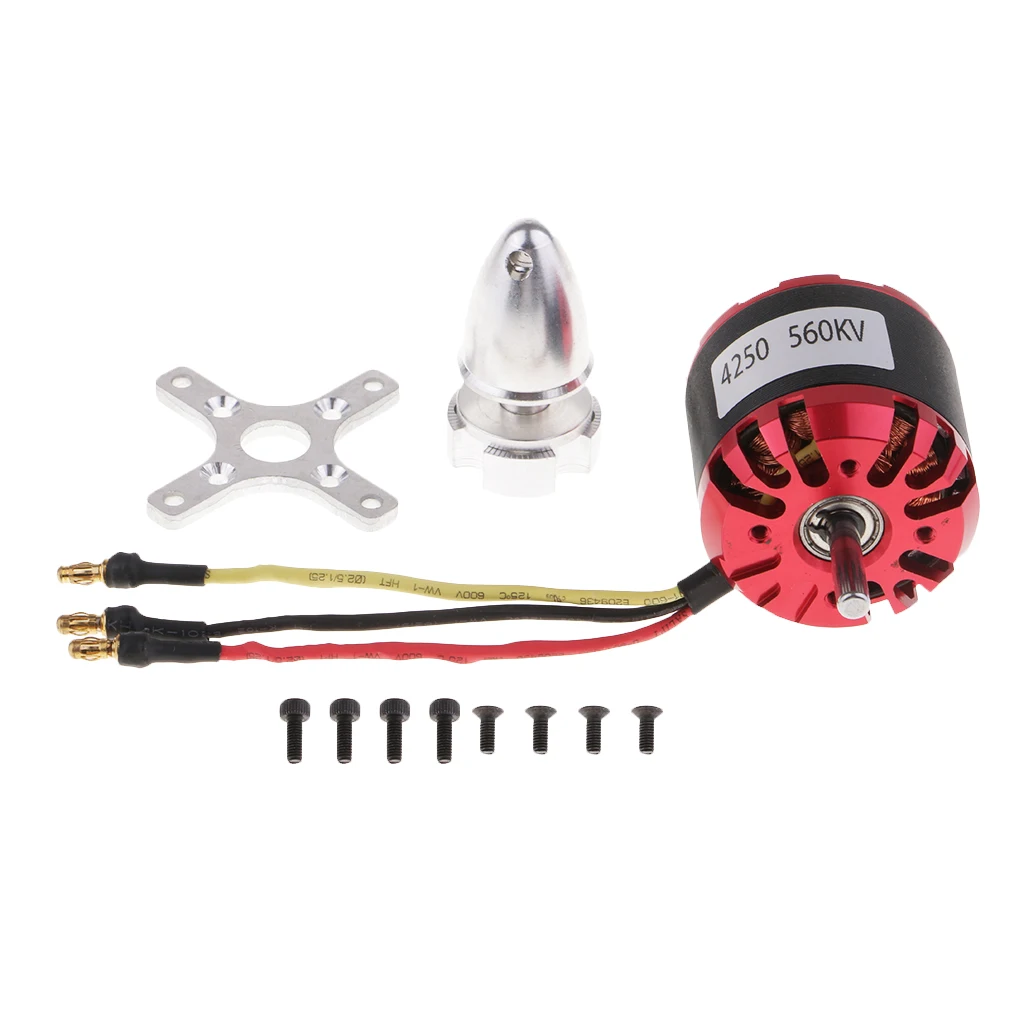 RC части сплава C4250 560KV 3-8S бесщеточный мотор для электрического самоката самолета |