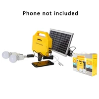 6w solar generator power supply system solar power system household photovoltaic generator system phone charger night market