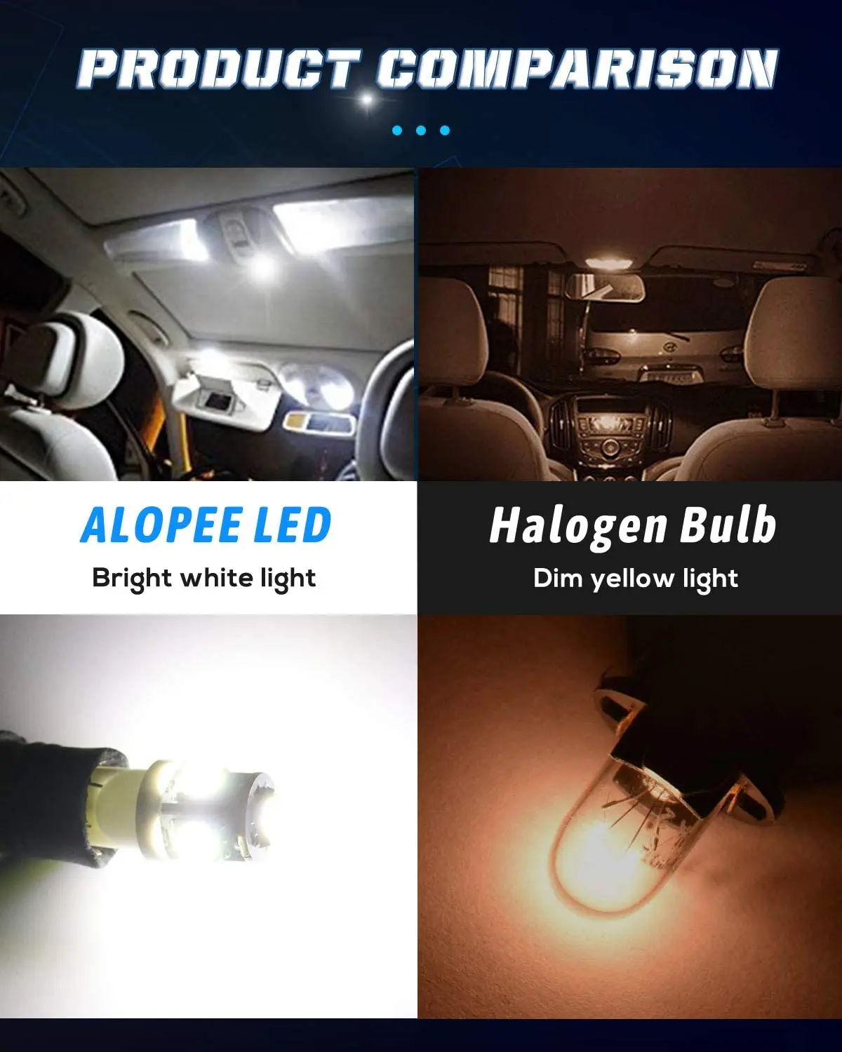 

30-Pack White 194 T10 W5W 168 2825 158 501 5SMD LED 12V Car RV Interior Dome Map Door Courtesy Trunk License Plate Lights