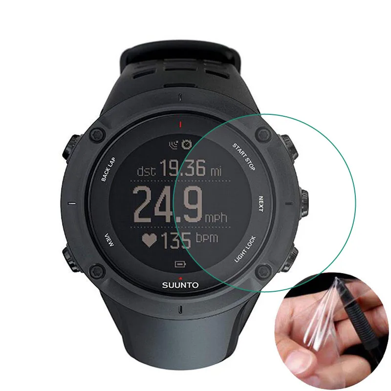 3 шт ТПУ мягкая прозрачная защитная пленка для Suunto Ambit пиковые спортивные часы Ambit3