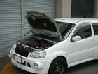 Для 2000- 2008 Suzuki SWIFT Sports HT81S передняя крышка капота газовые стойки подъемник амортизатор из углеродного волокна