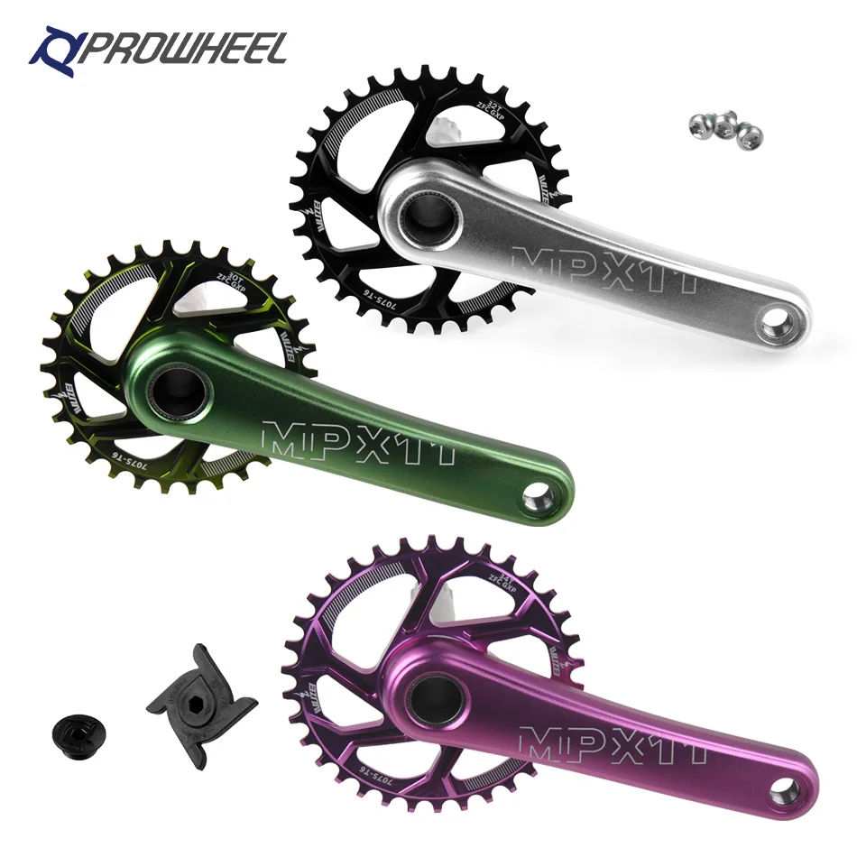 PROWHEEL MPX11 шатун для горного велосипеда 170 мм кривошипная Звездочка алюминиевый сплав mtb части велосипеда для SRAM GXP XX1 X9 XO X01