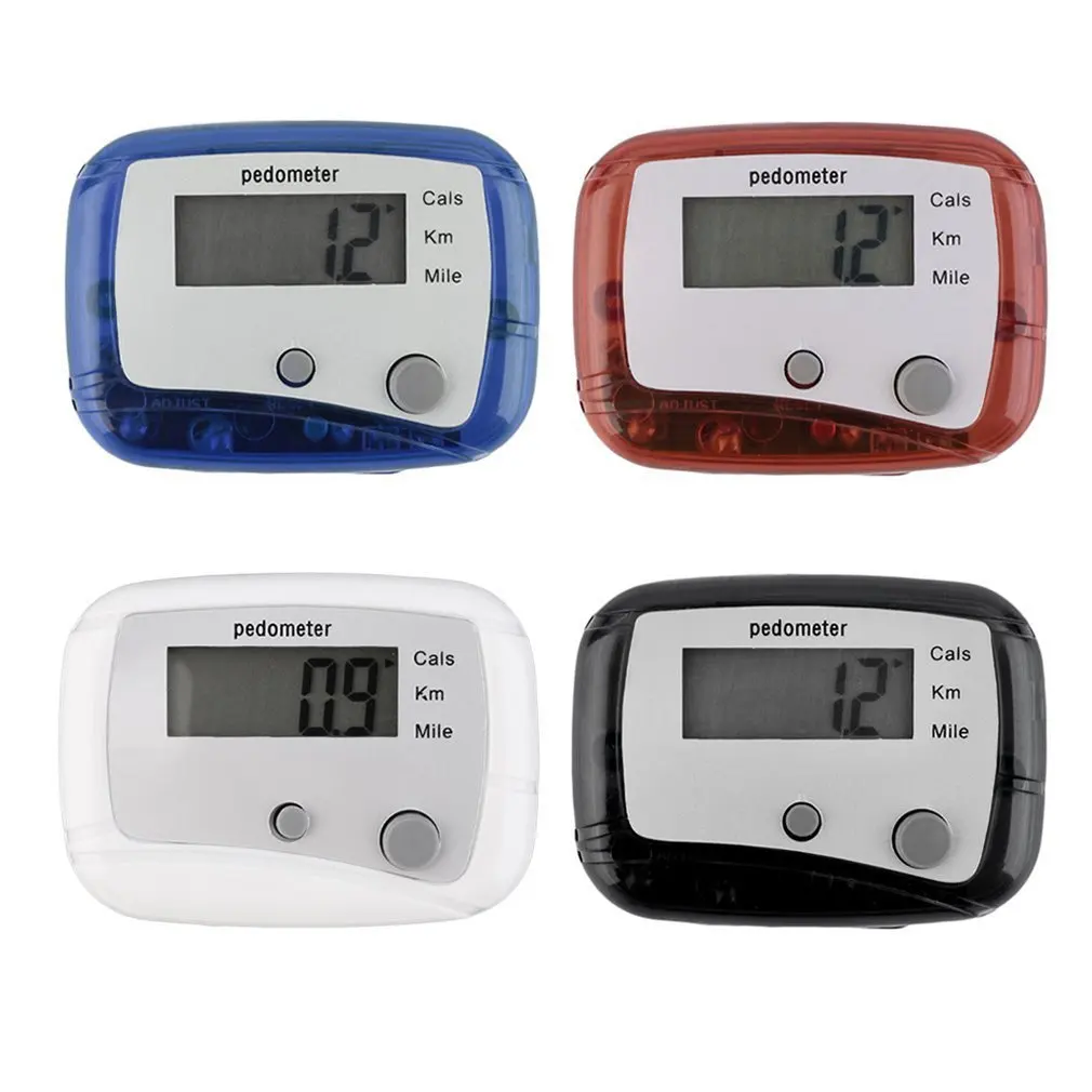 

Portable Multi-functional Walking Distance Fitness Calorie Exercise LCD Display Digital Pedometer Steps Accurate Calorie Counter
