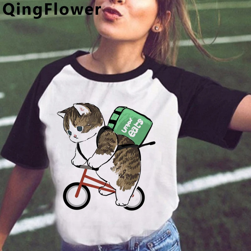 

Cute Cat t-shirt clothes women tumblr aesthetic graphic tees women t shirt vintage graphic tees women