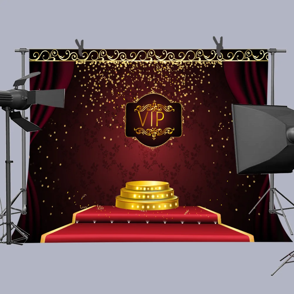 MTMETY Роскошный VIP фон для фотосъемки Королевская корона черный Голливуд фото фон детская игрушка в ванную декор для выпускного вечера