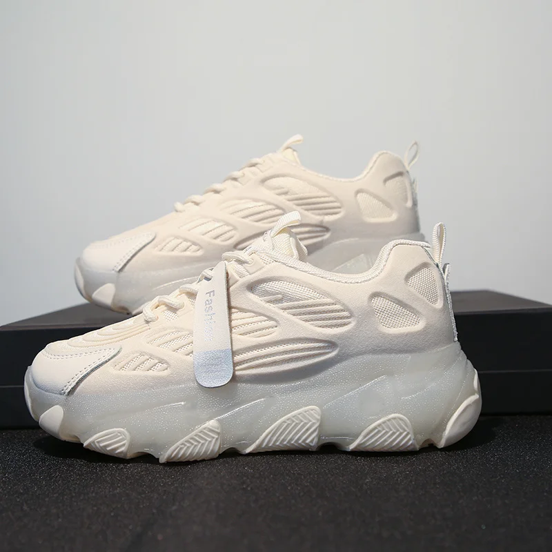 

Women Platform Chunky Sneakers 2020 Designers Fashion Lace Up Casual Shoes Woman Tennis Basket Female Vulcanized Shoes Autumn