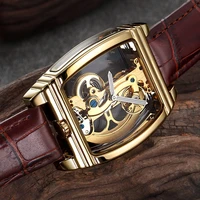 2020 fashion luxury gold transparent watch men watches tourbillon automatic mechanical watches montre homme relogio masculino