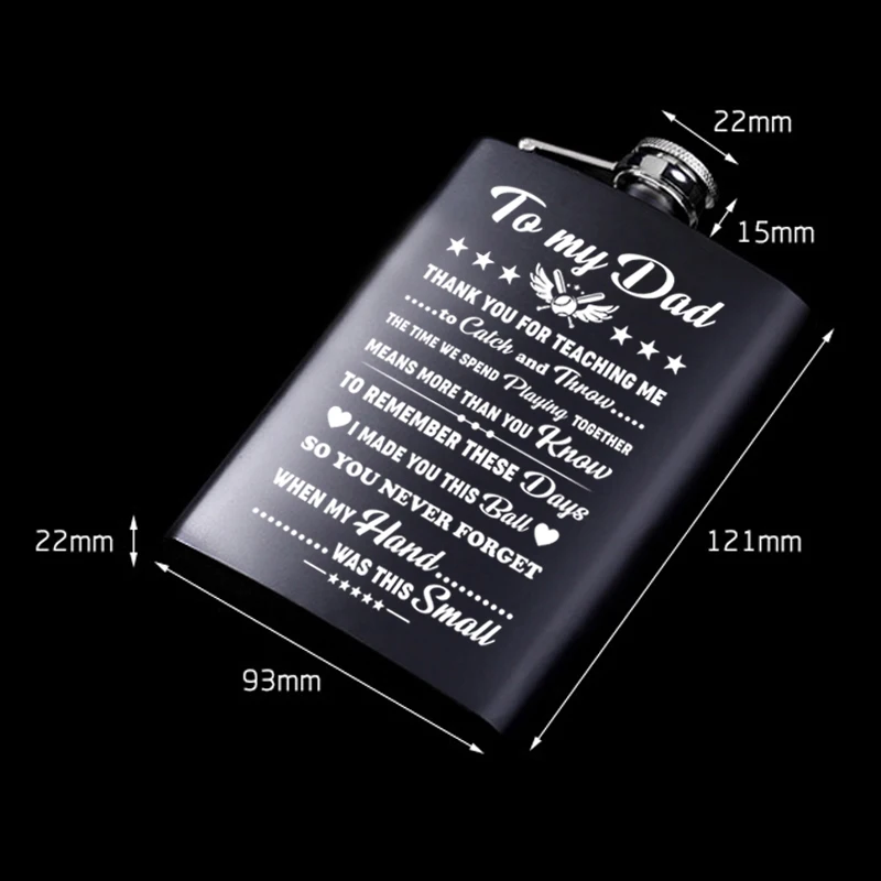 Фляжка для ликера виски воды 8 унций | Дом и сад