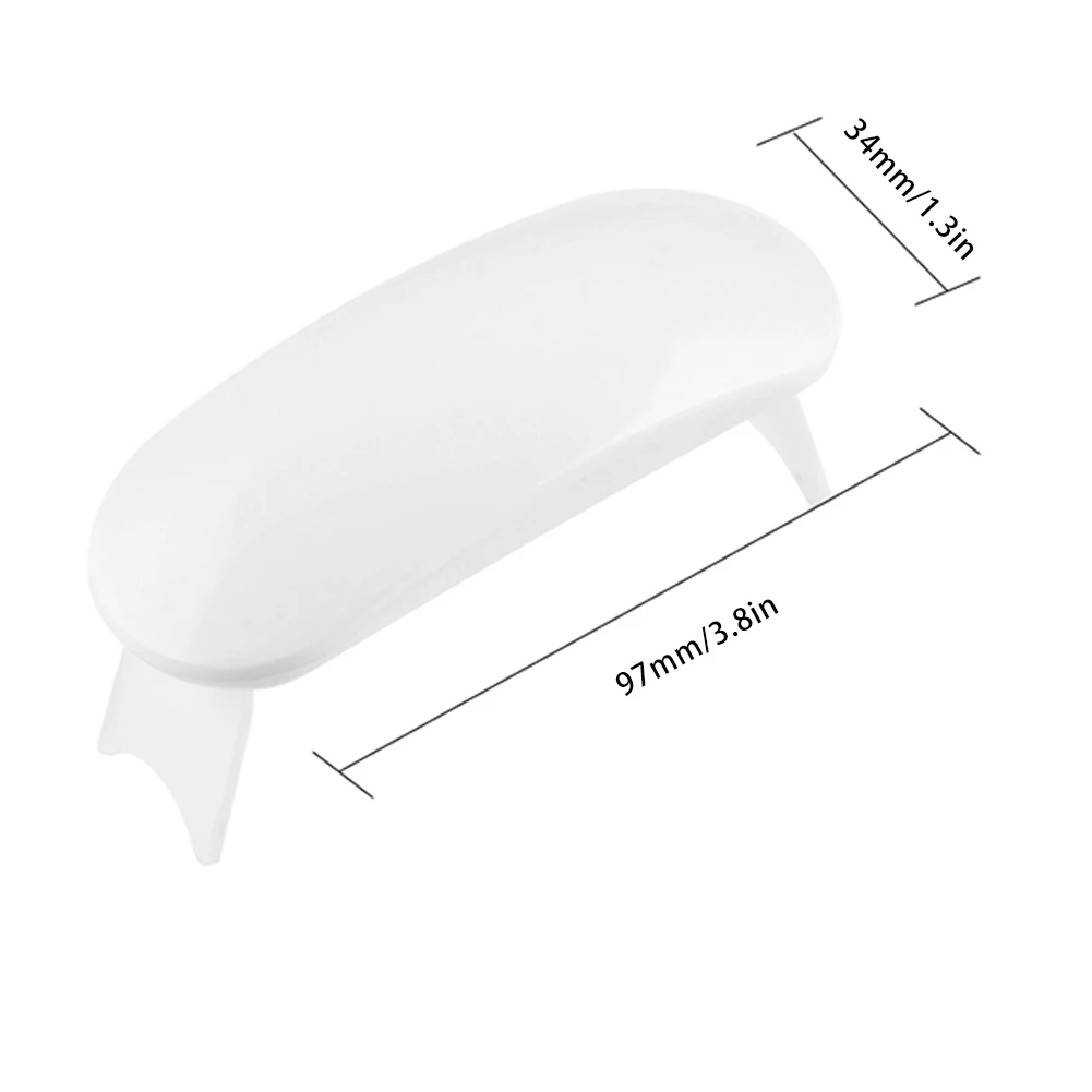 

Portable Nail Lamp UV LED Lamp Nail Polish Dryer 8W Curing Nail Lamp Beads Sensor White Light Manicure Light Tool For Gel Nails