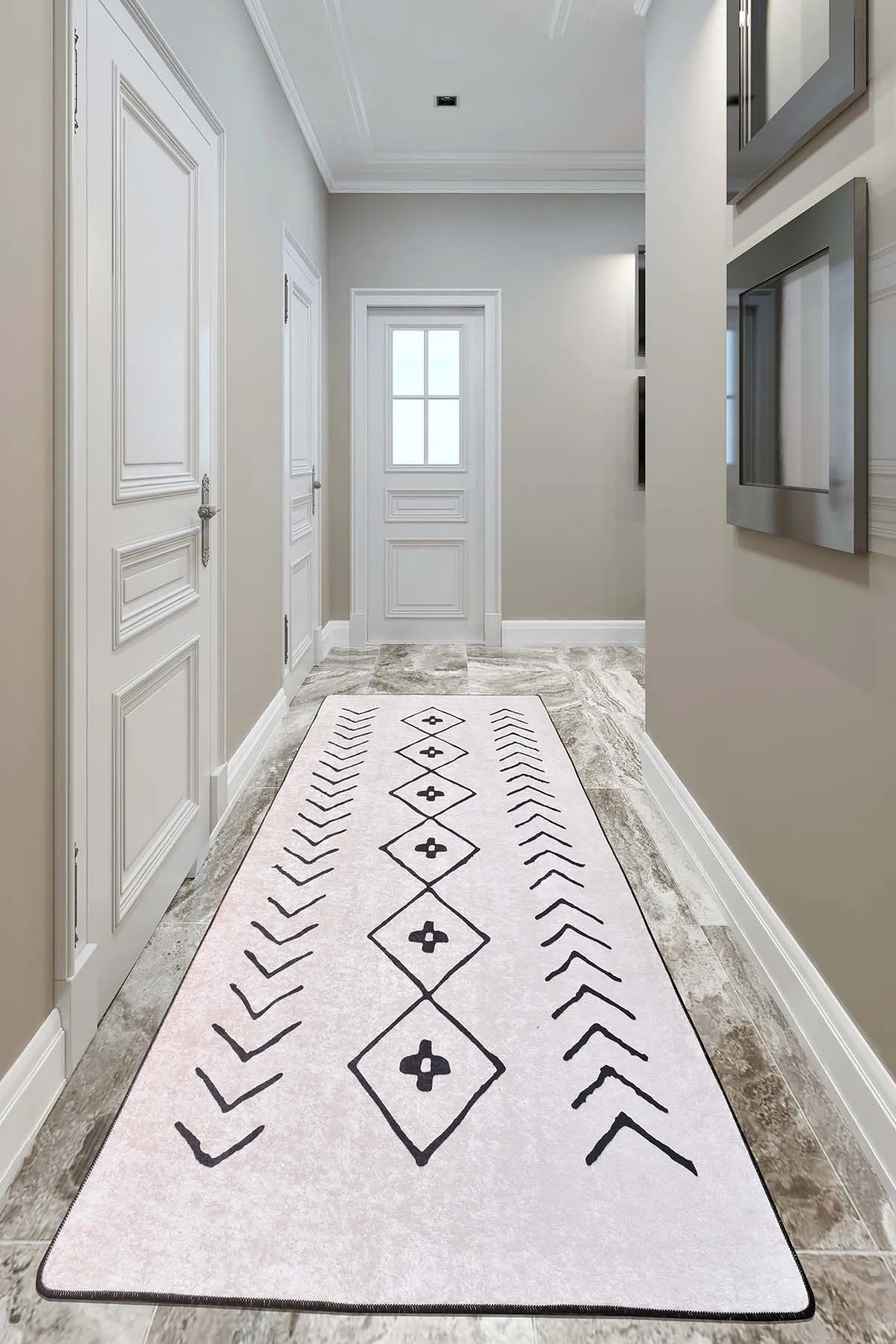 

Fiona Printed Livingroom Area Rugs Hallway Carpet Anti slip Modern Carpet Floor Mat Geometric Kitchen Bedroom Carpet