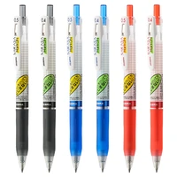 zebra sarasa jj77 mark on gel pens 0 4mm 0 5mm quick drying non blooming not fuzzy japanese stationery student office supplies