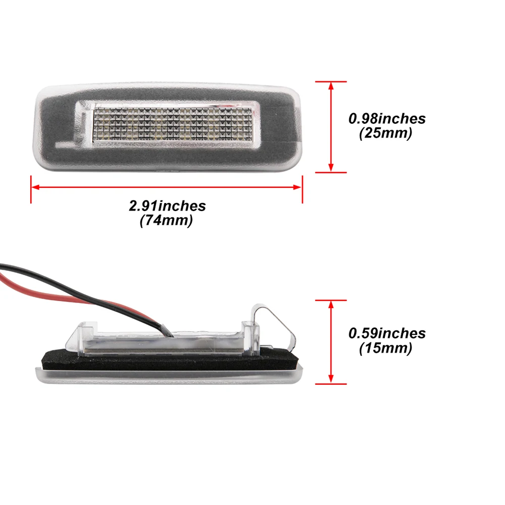 Фото Лампа освещения номерного знака для Ford Focus MK1 1998-2005 №4