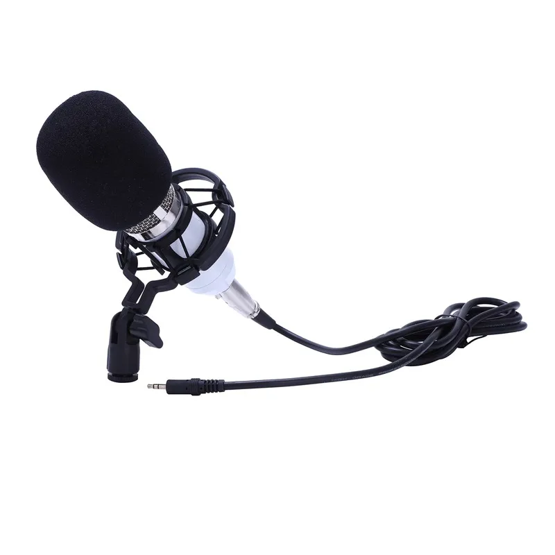 Горячая 3C-BM 800 караоке конденсатор микрофон с амортизатором конденсаторный