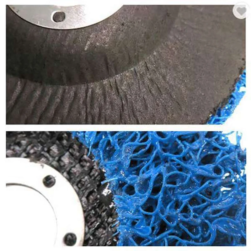 

5Pcs 100mm Abrasive Belt Rust Remover Remover Cleaning Wheel, Used for Angle Grinder Car Truck Motorcycle