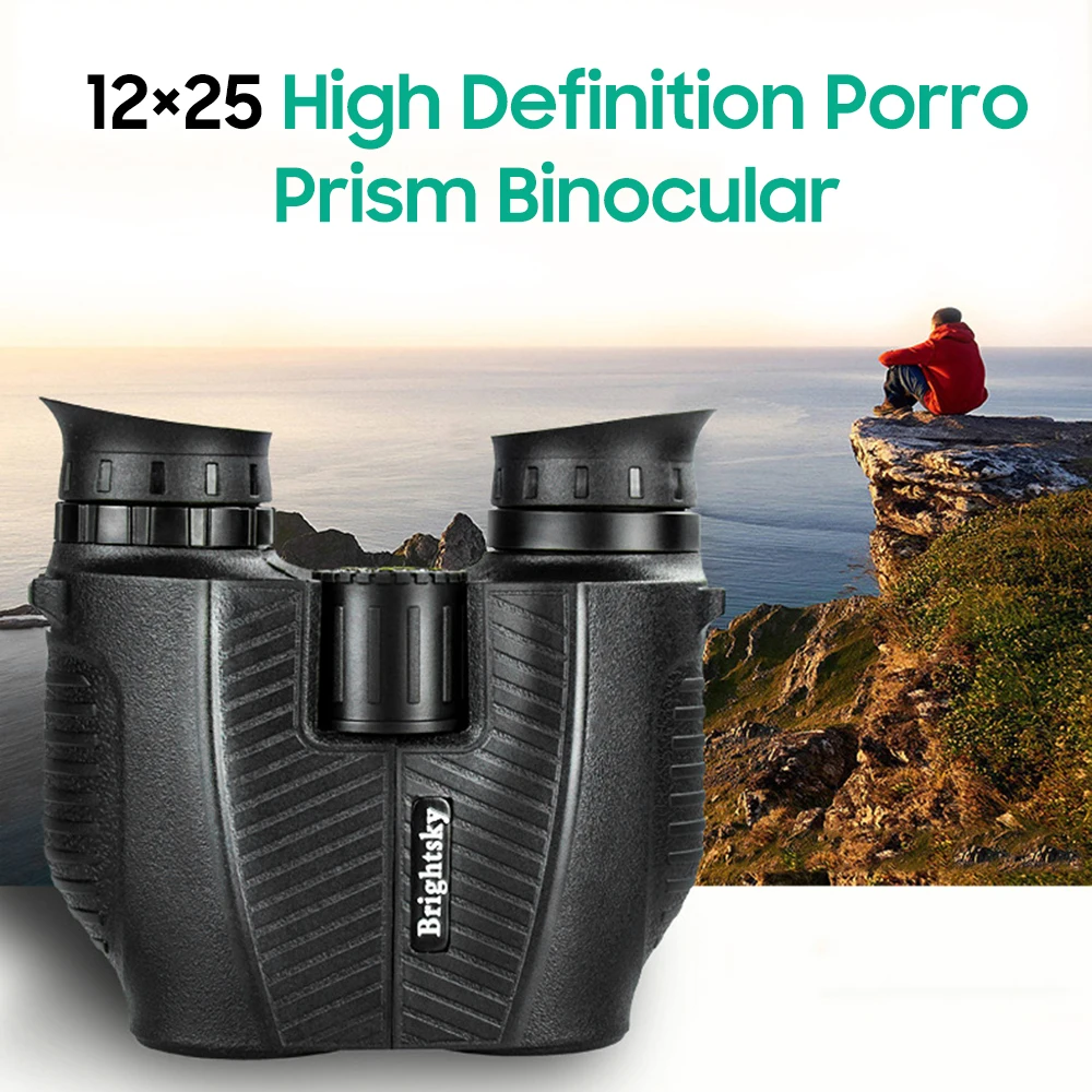 Бинокулярный телескоп KKmoon детский мини бинокль высокой четкости с призмой Porro