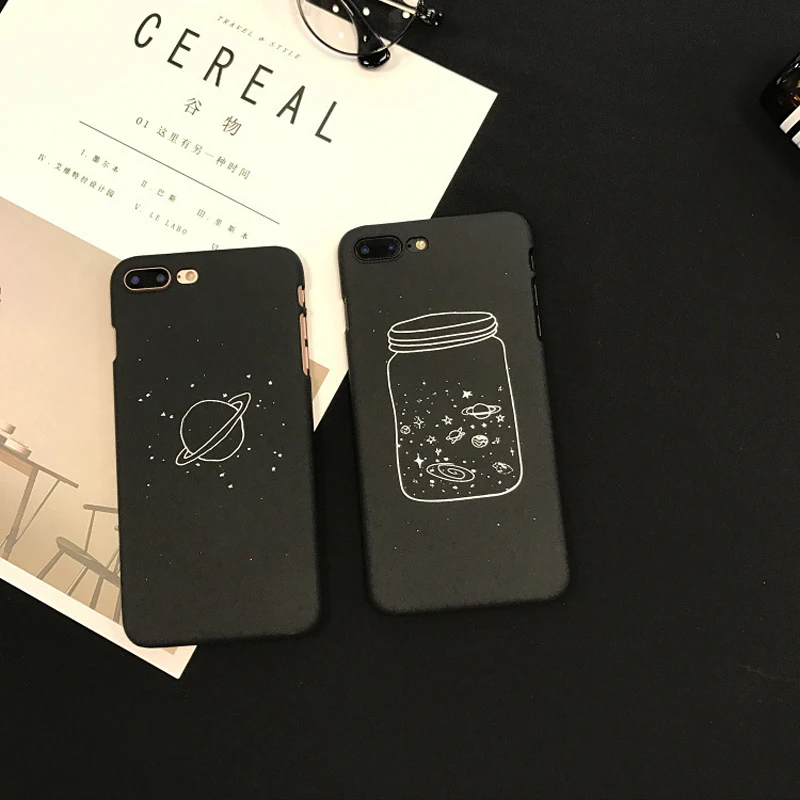 Простой черный чехол для iPhone 8 8plus 7 7plus X Xs Max Xr 6 S 6s Твердый iphone 11 Pro Max|Бамперы| |