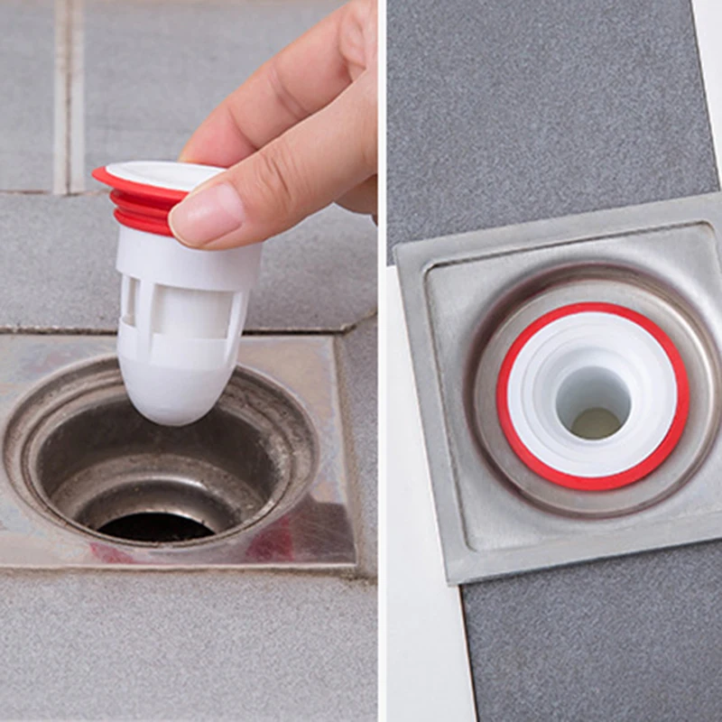 

Bathroom Odor-Proof Leak Core Floor Siphon Drain Cover Kitchen Sink Strainer Deodorant Floor Drain Core Drainage Sewer Plug