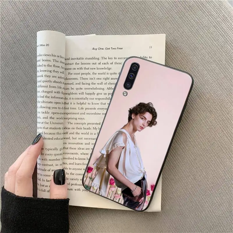 

Timothee Chalamet Phone Case For Samsung A51 A32 A52 A71 A50 A12 A21S S10 S20 S21 Plus Fe Ultra