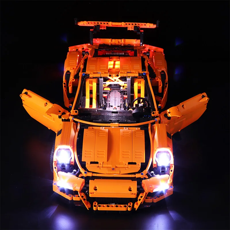 

Led Light Set Compatible For 42056 Porsche Race Car 20001 3368 Building Blocks (Only LED Light, No Block Kit)