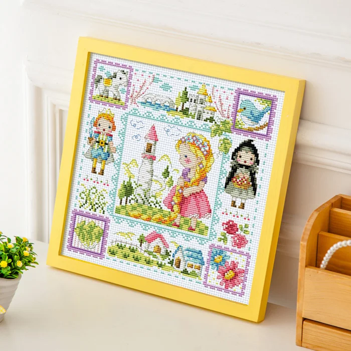 SO-3220 рукоделие сделай сам искусственная ткань хлопчатобумажная вышивка поделки