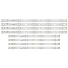 Светодиодная лента для подсветки TCL 50D2900 D50A630U L50E5800A-UD 50HR330M05A9 V4 50HR330M04A9 V4 4C-LB5004-HR13J 4C-LB5005-HR03J, 8 светодиодный т.