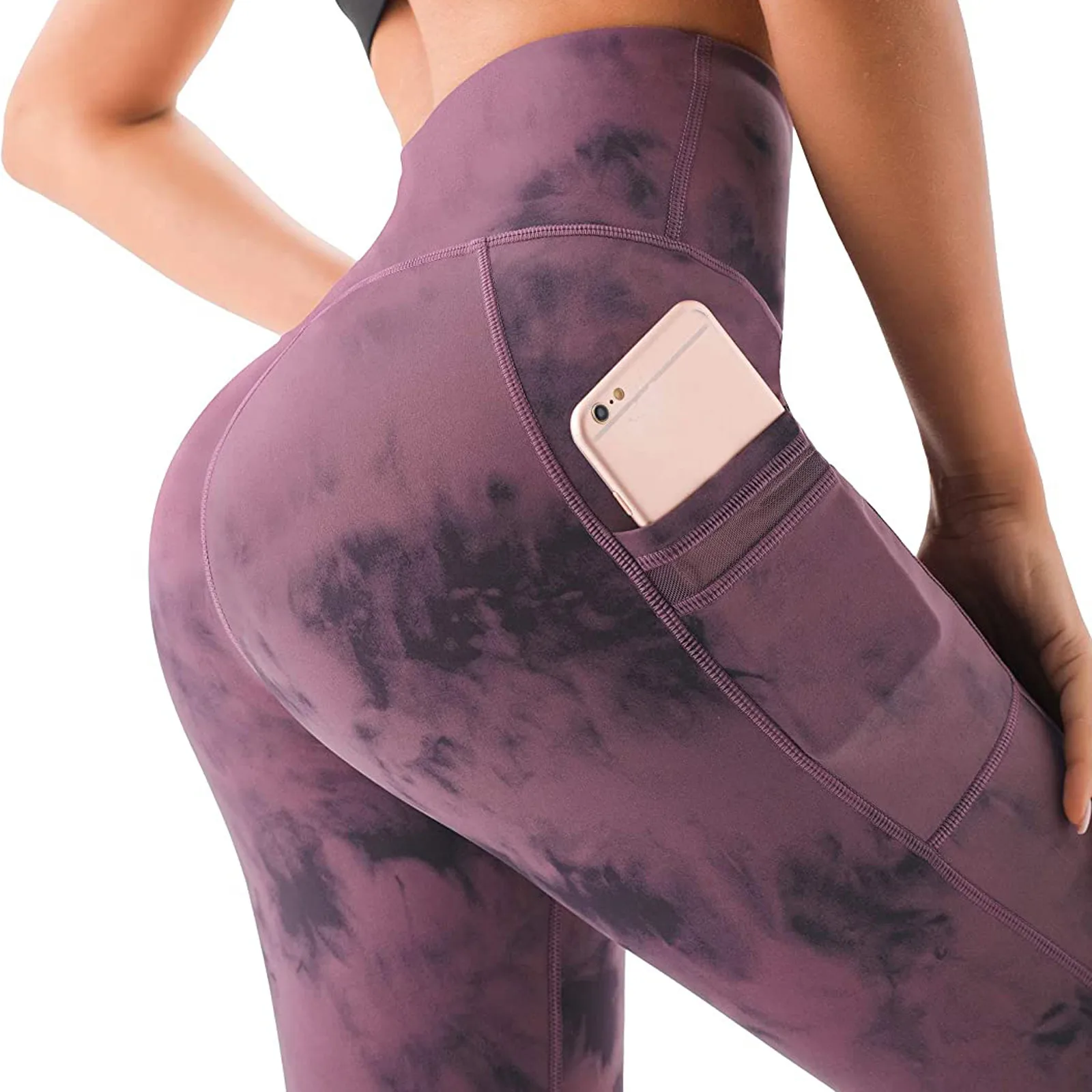 

Women High Waist Leggings Push Up Fitness Workout Pants Fitness Seamless Athletic Pants Sports Camouflage Female Leggings C2