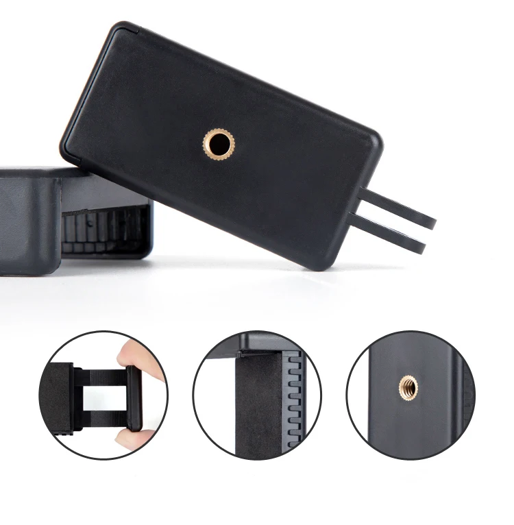 Phone Holder Adapter 1/4&quot Screw Tripod Self Stick Stander Vlog for Cellphone Iphone X XS XR 8 7 Plus Xiaomi Gopro Connect |