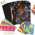 Творческий Волшебный Цвет Радуга фотография картинка для рисования наклейка DIY искусство живопись игрушки Детские подарки YJN