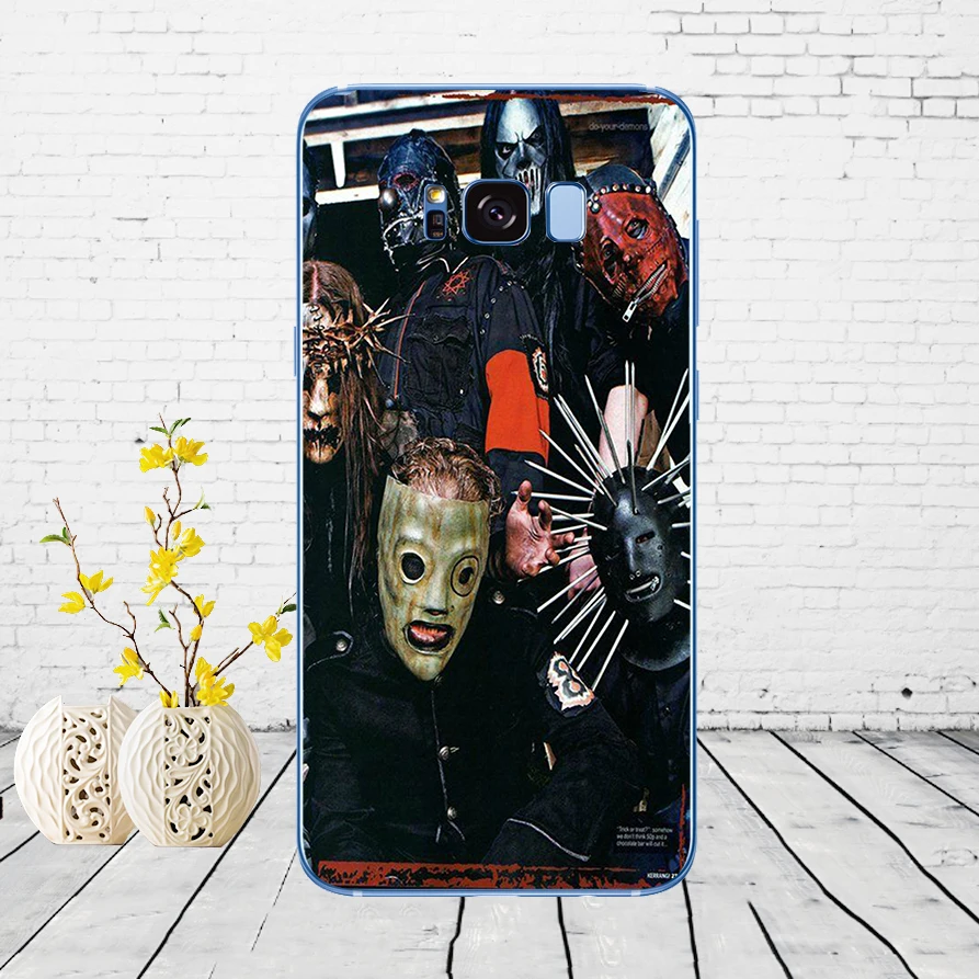 277DD Лидер продаж Slipknot рок Мягкий силиконовый чехол для Samsung Galaxy S6 S7 край S8 S9 S10 плюс A70 A50 чехол - Цвет: 7