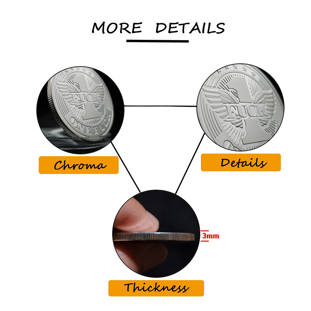 

United States Creative Language Greetings Commemorative Gold Coins Collectibles