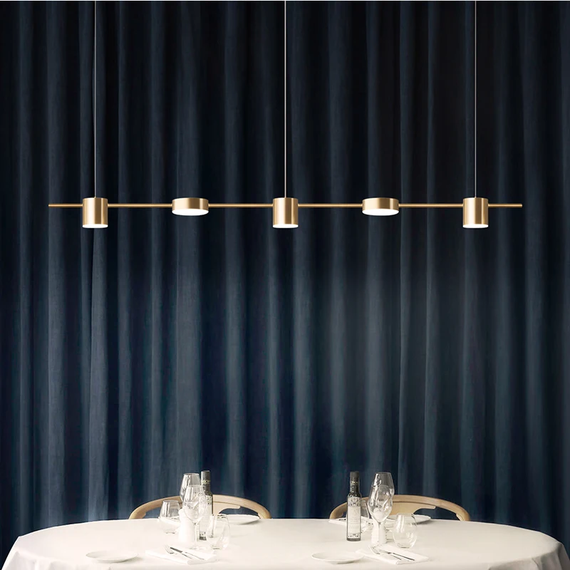 Современная Минималистичная Люстра для гостиной скандинавские светодиодные