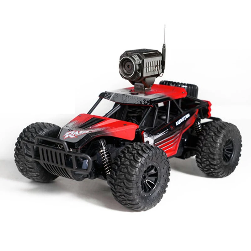 Радиоуправляемый автомобиль с Wi-Fi FPV HD 720P камера 1:18 радио дистанционное управление подъем Внедорожные багги Грузовики Игрушки 25 км/ч Электрический высокоскоростной гонки