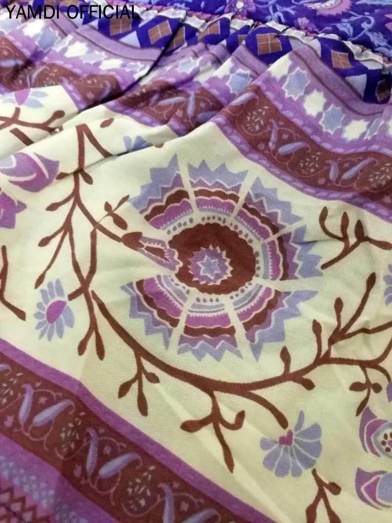 YAMDI дизайнерские платья для подиума женские 2019 высокое качество цветочный принт