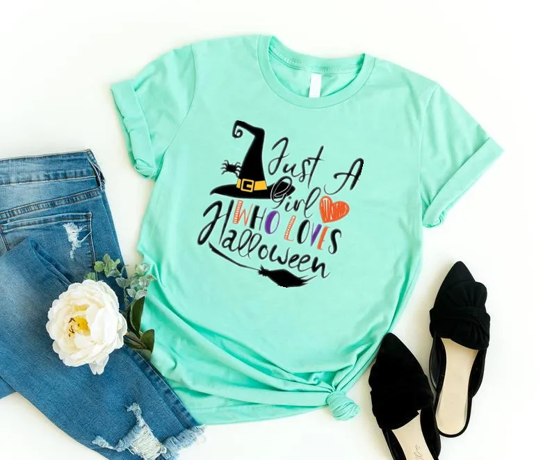 

Женская рубашка для Хэллоуина из натурального хлопка, с круглым вырезом