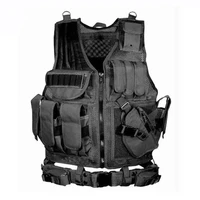 military equipment tactical vest airsoft hunting molle vest for outdoor wargame army training paintball combat protective vest